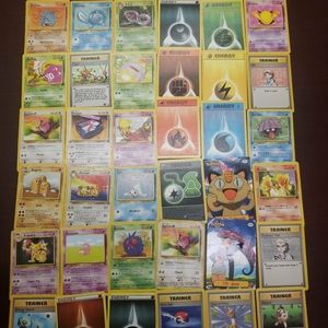 Pokémon  vintage 1999 cards